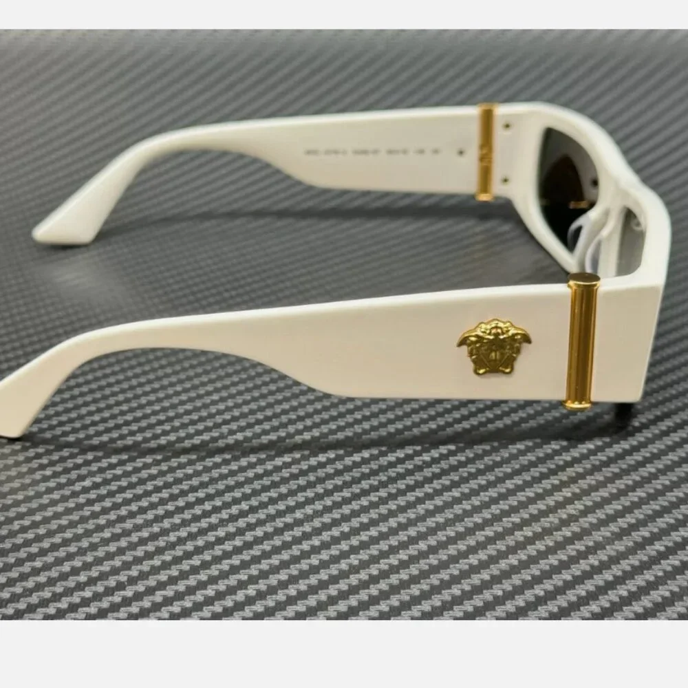 NEW Versace White Men's 55mm Sunglasses
